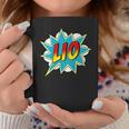 Kids Boys Lio Name Comic Book Superhero Graphic Print Coffee Mug Unique Gifts