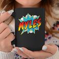 Kids Boys Myles Name Superhero Comic Book Graphic Print Coffee Mug Unique Gifts Kids Boys Myles Name Superhero Comic Book Graphic Print Coffee Mug Unique Gifts