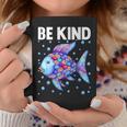 Be Kind Rainbow Scale Fish Teacher Reading Book Toddler Graphic Print Coffee Mug Unique Gifts