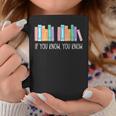 If You Know You Know 6 7 Six Seven Meme Teacher Book Lover Graphic Print Coffee Mug Unique Gifts