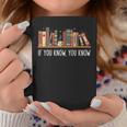 If You Know You Know Six Seven Book Christmas Graphic Print Coffee Mug Unique Gifts