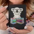 Koala Bear Reading Books Koala Graphic Print Coffee Mug Unique Gifts
