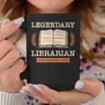 Legendary Librarian Established 1972 Library Book Birthday Graphic Print Coffee Mug Unique Gifts