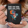Let's Eat Kids Punctuation Saves Books Grammar Graphic Print Coffee Mug Unique Gifts