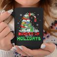 Librarian Booked Up For The Holidays Books Christmas Tree Graphic Print Coffee Mug Unique Gifts