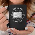 Librarian Just One More Chapter Bookish Cute Book Reading Graphic Print Coffee Mug Unique Gifts Librarian Just One More Chapter Bookish Cute Book Reading Graphic Print Coffee Mug Unique Gifts