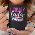 Librarian Library Reading Bookworm Books Graphic Print Coffee Mug Unique Gifts