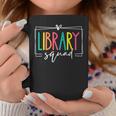 Library Squad Book Lover Librarian Worker Reading Women Men Graphic Print Coffee Mug Unique Gifts