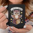 Library Squad Book Owl Wisdom Nerd Librarian Club Graphic Print Coffee Mug Unique Gifts