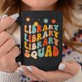 Library Squad Team Librarian Teacher Book Lover Retro Groovy Graphic Print Coffee Mug Unique Gifts Library Squad Team Librarian Teacher Book Lover Retro Groovy Graphic Print Coffee Mug Unique Gifts