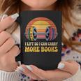 I Lift So I Can Carry More Books Reading Humor Workout Graphic Print Coffee Mug Unique Gifts I Lift So I Can Carry More Books Reading Humor Workout Graphic Print Coffee Mug Unique Gifts