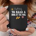 Most Likely To Read a Book By The Pool Graphic Print Coffee Mug Unique Gifts