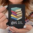 Get Lit Reading Book Graphic Print Coffee Mug Unique Gifts Get Lit Reading Book Graphic Print Coffee Mug Unique Gifts