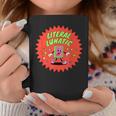 Literal Lunatic Book Lovers Library Readers & Teachers Graphic Print Coffee Mug Unique Gifts Literal Lunatic Book Lovers Library Readers & Teachers Graphic Print Coffee Mug Unique Gifts