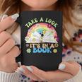 Take A Look Its In Book Books Lover Librarian Bookworm Graphic Print Coffee Mug Unique Gifts