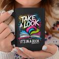 Take A Look Its In A Book Street Art Team Bookworm Librarian Graphic Print Coffee Mug Unique Gifts Take A Look Its In A Book Street Art Team Bookworm Librarian Graphic Print Coffee Mug Unique Gifts