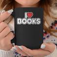I Love Books Graphic Print Coffee Mug Unique Gifts