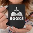 I Love Books Shirt Graphic Print Coffee Mug Unique Gifts