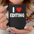 I Love Editing Heart Movie Film Newspaper Journalism Book Graphic Print Coffee Mug Unique Gifts I Love Editing Heart Movie Film Newspaper Journalism Book Graphic Print Coffee Mug Unique Gifts