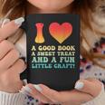 I Love A Good Book Sweet Treat Crochet Baking Graphic Print Coffee Mug Unique Gifts