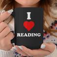 I Love Reading Books Reading Graphic Print Coffee Mug Unique Gifts