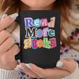 Magazine Letters Read More Books Graphic Print Coffee Mug Unique Gifts