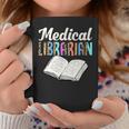 Medical Librarian Leopard Print Library Book Graphic Graphic Print Coffee Mug Unique Gifts Medical Librarian Leopard Print Library Book Graphic Graphic Print Coffee Mug Unique Gifts