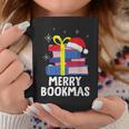 Merry Bookmas Christmas Bookworm Xmas Book Lover Reading Graphic Print Coffee Mug Unique Gifts