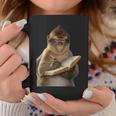 Monkey Reading Book Writing Journal Book Lover Writer Graphic Print Coffee Mug Unique Gifts Monkey Reading Book Writing Journal Book Lover Writer Graphic Print Coffee Mug Unique Gifts