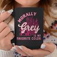 Morally Grey Is My Favorite Color Dark Romance Book Lover Graphic Print Coffee Mug Unique Gifts