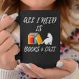 I Need Is Book & Cats Books Pet Lover Graphic Print Coffee Mug Unique Gifts I Need Is Book & Cats Books Pet Lover Graphic Print Coffee Mug Unique Gifts