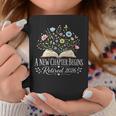 A New Chapter Begins Retired 2026 Floral Book Retirement Graphic Print Coffee Mug Unique Gifts A New Chapter Begins Retired 2026 Floral Book Retirement Graphic Print Coffee Mug Unique Gifts