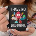 I Have No Shelf Control Reading Books Bookworm Graphic Print Coffee Mug Unique Gifts