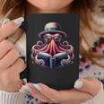 Octopus Reading Book Kraken Bookworm Graphic Print Coffee Mug Unique Gifts Octopus Reading Book Kraken Bookworm Graphic Print Coffee Mug Unique Gifts