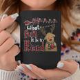 Oh What Fun It Is To Read Christmas Cute Reindeer Read Books Graphic Print Coffee Mug Unique Gifts