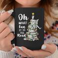 Oh What Fun It Is To Read Librarian Christmas Book Lover Graphic Print Coffee Mug Unique Gifts