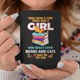 Once Upon A Time There Was A Girl Who Loves Books And Cats Graphic Print Coffee Mug Unique Gifts Once Upon A Time There Was A Girl Who Loves Books And Cats Graphic Print Coffee Mug Unique Gifts