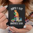 Oops I Got Another Book Cat Reader Graphic Print Coffee Mug Unique Gifts