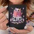 Pastel Goth Kawaii Occult Cute Cat Reading Pentacle Book For Men Women Graphic Print Coffee Mug Unique Gifts Pastel Goth Kawaii Occult Cute Cat Reading Pentacle Book For Men Women Graphic Print Coffee Mug Unique Gifts