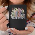 Physical Therapy Floral Book Easter PT Physical Therapist Graphic Print Coffee Mug Unique Gifts
