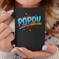 Popou Grandpa Man Myth Legend Hero Pop Art Comic Book Graphic Print Coffee Mug Unique Gifts