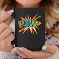 POW Colorful Comic Book Pop Art Fun Superhero Graphic Print Coffee Mug Unique Gifts POW Colorful Comic Book Pop Art Fun Superhero Graphic Print Coffee Mug Unique Gifts