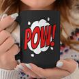 POW Comic Art Book Superhero Bubble Cartoon T-Shirt Graphic Print Coffee Mug Unique Gifts