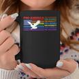 Pro America Pro Acceptance Pro Science Pro Equality Pro Book Graphic Print Coffee Mug Unique Gifts