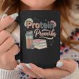 Protein And Proverbs Protein Workout Book Lover Gym Graphic Print Coffee Mug Unique Gifts