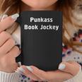 Punkass Book Jockey Bookworm Librarian Reader Tshirt Graphic Print Coffee Mug Unique Gifts