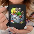 Raccoon At Library Book Return Librarian And Reader Graphic Print Coffee Mug Unique Gifts