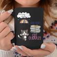 Rain Drops Rainy Days Umbrella Good Books Cute Cat Cuddles For Men Women Graphic Print Coffee Mug Unique Gifts