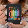 Rainbow Big Fan Of Human Rights Floral Book Social Justice Graphic Print Coffee Mug Unique Gifts Rainbow Big Fan Of Human Rights Floral Book Social Justice Graphic Print Coffee Mug Unique Gifts