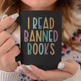 I Read Banned Books Challenged Books Graphic Print Coffee Mug Unique Gifts